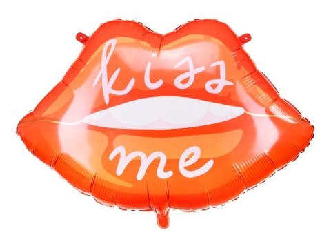 Partydeco Balon foliowy usta kiss me Partydeco (FB197)