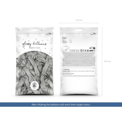 Partydeco Balon gumowy 50szt. Partydeco (CHB1-5-018-50)