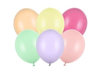 Partydeco Balon gumowy Strong 10szt. mix 270mm Partydeco (SB12P-000P-10)