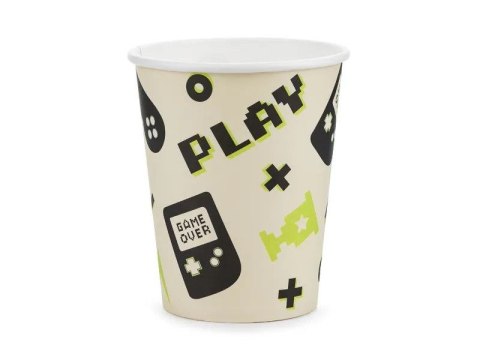 Partydeco Kubek jednorazowy Gamer papier 220ml Partydeco (KPP76-EU1)