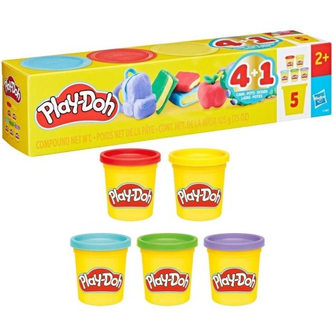 Playdoh Masa plastyczna dla dzieci Powrót do szkoły 5-PAK mix Playdoh (G18605L0)