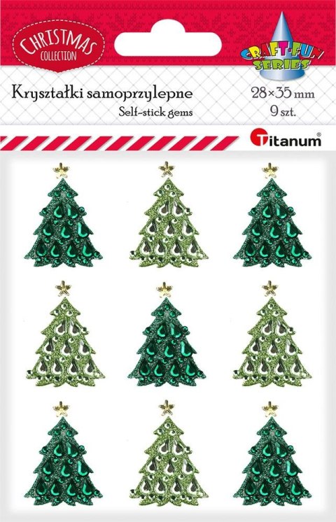 Titanum Kryształki Craft-Fun Series Choinki mix Titanum (24MH1021)