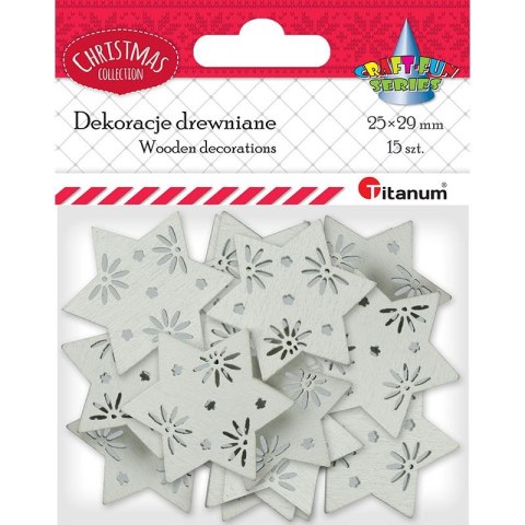 Titanum Ozdoba drewniana Craft-Fun Series gwiazdki Titanum (MTCR-WDC811)
