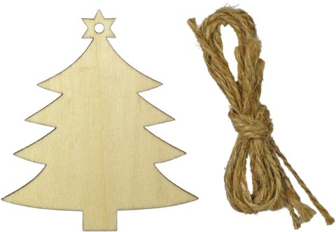 Titanum Ozdoba drewniana Craft-Fun Series zawieszka choinka Titanum (5903714533671)