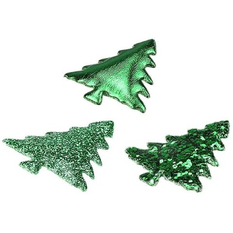 Titanum Ozdoba materiałowa Craft-Fun Series samoprzylepna Zielone choinki Titanum (BJ25042715)