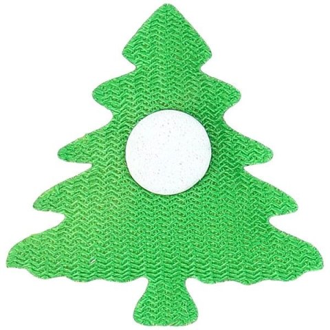 Titanum Ozdoba materiałowa Craft-Fun Series samoprzylepna Zielone choinki Titanum (BJ25042715)