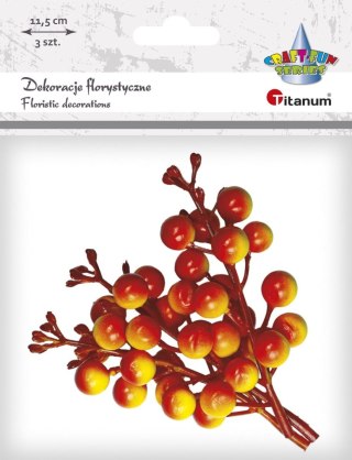Titanum Ozdoba na piku Craft-Fun Series gałązki winobluszczu Titanum (5903714533640)