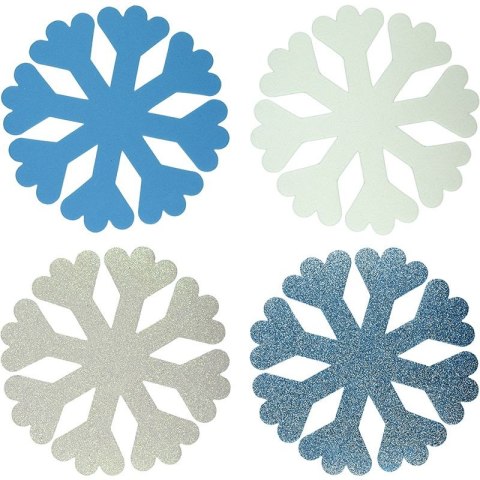 Titanum Ozdoba piankowa Craft-Fun Series płatki śniegu 8 szt Titanum (5694)