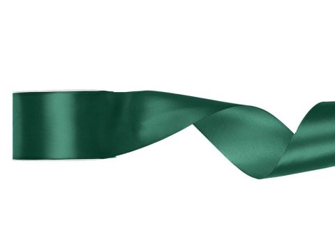Titanum Wstążka Craft-Fun Series satynowa 50x25 [mm x m] zielony butelkowy Titanum (TS50-012B)