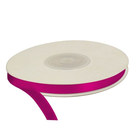 Titanum Wstążka Craft-Fun Series satynowa 6x25 [mm x m] fuksja Titanum (6/25/27)