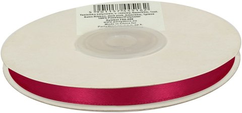 Titanum Wstążka Craft-Fun Series satynowa 6x25 [mm x m] różowa ciemna Titanum (12/25/006)