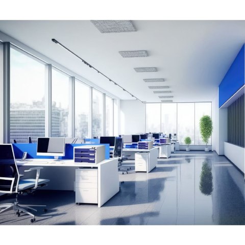 Yellow One Pojemnik z szufladami YL-SP03 + zamek granatowy 3 szuflad [mm:] 210x353x300 Yellow One (120-1889)