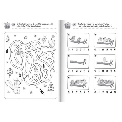 Aksjomat Książka dla dzieci 101 zadań. Łamigłówki dla dzieciaka do walizki i plecaka 6+ Aksjomat
