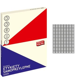 Grand Etykieta samoprzylepna A4 biały [mm:] 22x12 Grand (034)