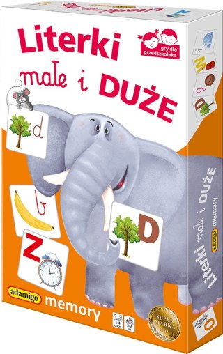 Kukuryku Gra edukacyjna LITERKI MAŁE I DUŻE LITERKI MAŁE I DUŻE Kukuryku