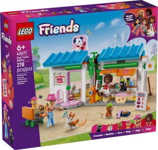 Lego Klocki konstrukcyjne Friends Piekarnia z psimi przysmakami Lego (42677)