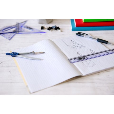 Memobe Cyrkiel z linijką 2 el. Memobe (MC008)