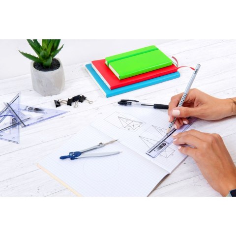 Memobe Cyrkiel z linijką 2 el. Memobe (MC008)