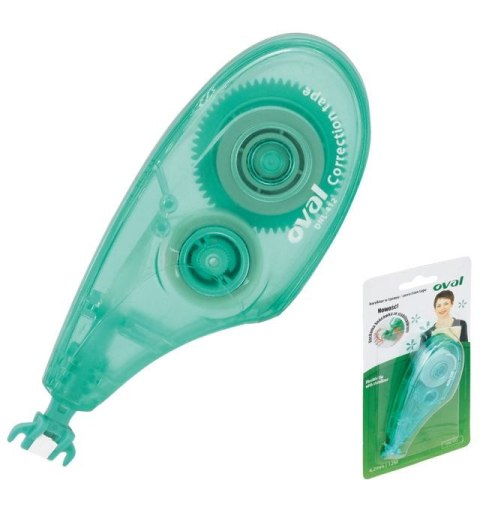 Oval Korektor w taśmie (myszka) 4,2x12 [mm*m] Oval (DNL-412)