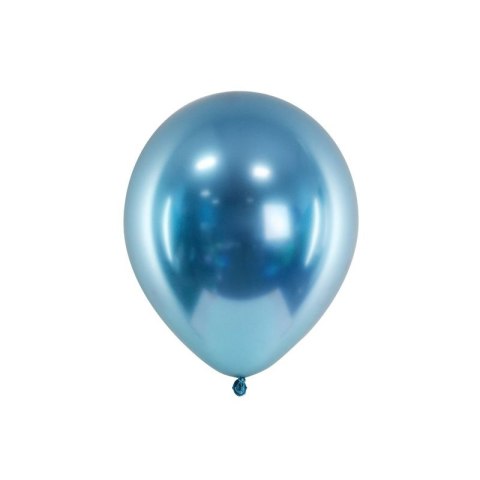 Partydeco Balon gumowy 10 szt. niebieski 270mm Partydeco (CHB1-001-10)