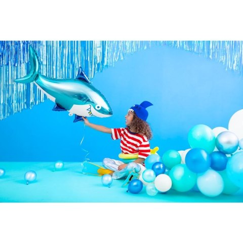 Partydeco Balon gumowy 10 szt. niebieski 270mm Partydeco (CHB1-001-10)