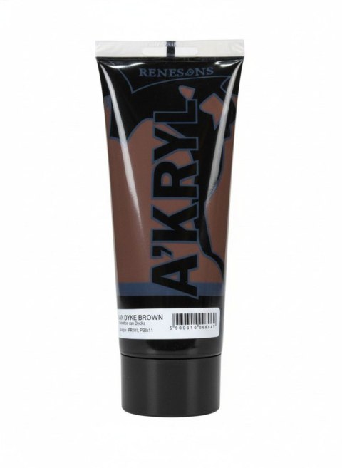 Renesans Farba akrylowa kolor: brązowa 200ml Renesans (26)