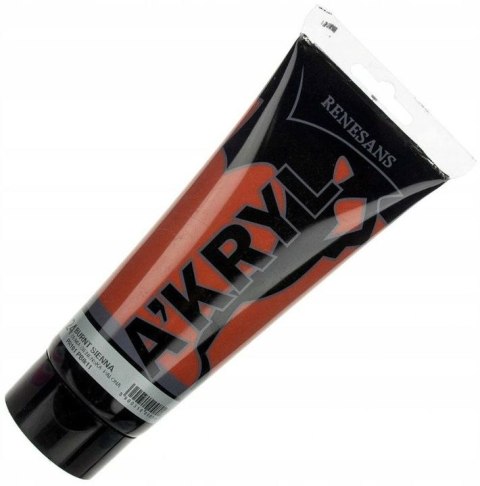 Renesans Farba akrylowa kolor: siena palona 200ml Renesans (24)