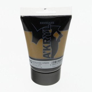 Renesans Farba akrylowa kolor: zielona 100ml Renesans (45)
