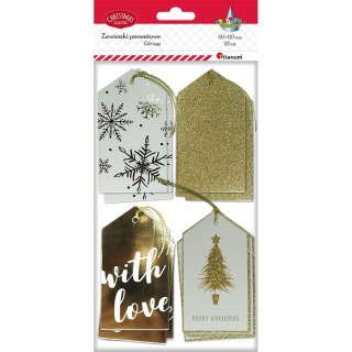 Titanum Bileciki do prezentów Craft-Fun Series złote Titanum (18TC108)