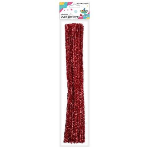 Titanum Drucik Craft-Fun Series kreatywny kolor: czerwony 300mm 30 szt Titanum (16070G)