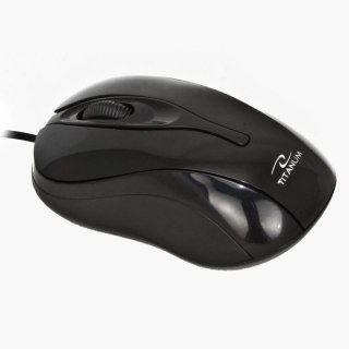 Titanum Mysz hornet 3d czarny Titanum (tm103k)