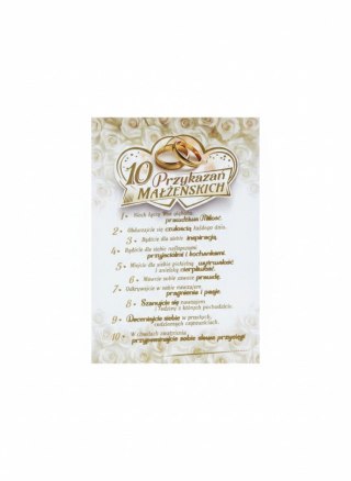 Ab Card Kartka składana B6 Ślub B6+ Ab Card (5905937481692)
