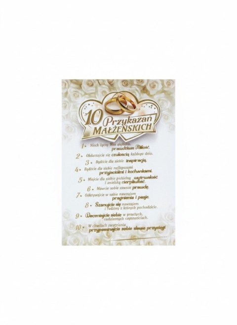 Ab Card Kartka składana B6 Ślub B6+ Ab Card (5905937481692)