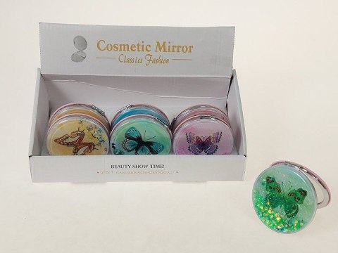 Adar Lusterko 7cm motyl mix Adar (604124)