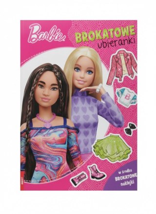 Ameet Książka dla dzieci Barbie. Brokatowe ubieranki. Ameet (SDLB 1105)