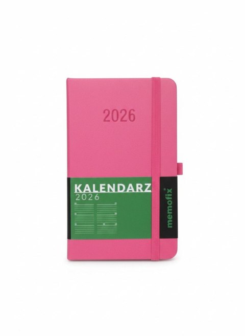 Antra Kalendarz książkowy (terminarz) 2026 różowy TDW A6 Antra