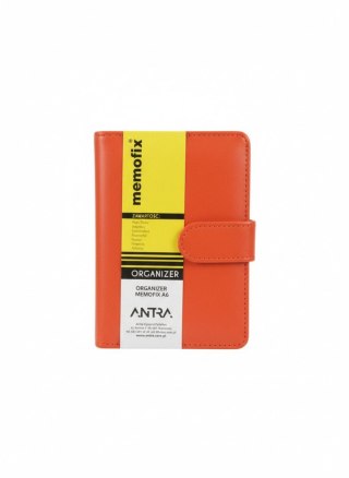 Antra Organizer A6 A6 pomarańczowy MEMOFIX z kieszenią pomarańczowa Antra (5904210086722)