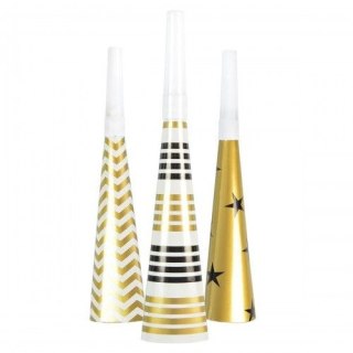 Arpex Gwizdek zwijany trąbka celebrate 3szt. Arpex (KP6258)