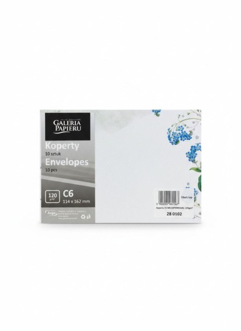 Galeria Papieru Koperta magia niezapominajki C6 Galeria Papieru (280102) 10 sztuk