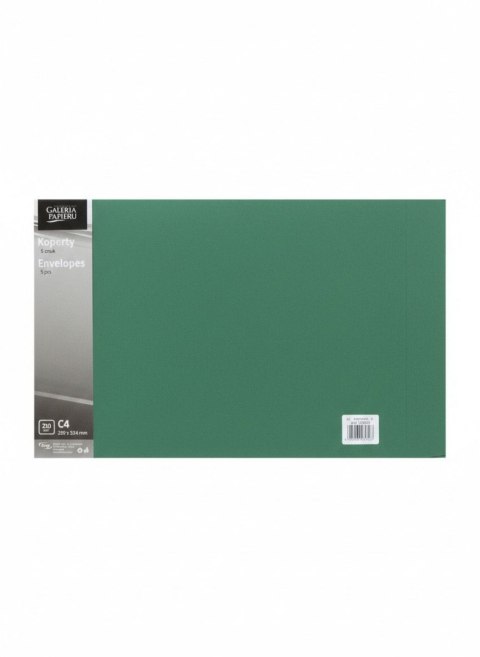 Galeria Papieru Koperta pearl zielony C4 zielony jasny Galeria Papieru (280003) 10 sztuk