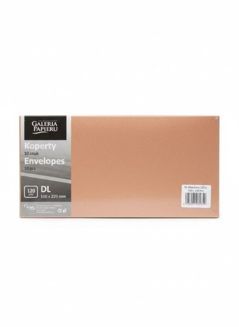 Galeria Papieru Koperta wood DL różowa Galeria Papieru (282128) 10 sztuk