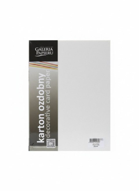 Galeria Papieru Papier ozdobny (wizytówkowy) A4 flash biały 200g Galeria Papieru (205401)