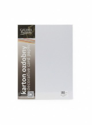 Galeria Papieru Papier ozdobny (wizytówkowy) A4 pearl diamentowa biały 210g Galeria Papieru (205451)