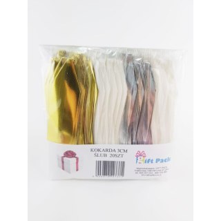 Gift Pack Kokarda 3CM METAL.ślub 3mm Gift Pack (hurt 38)
