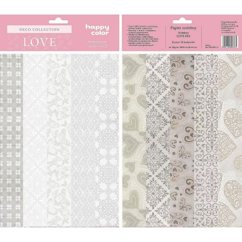 Happy Color Papier ozdobny A4 mix Happy Color (HA 7712 2029-L9)