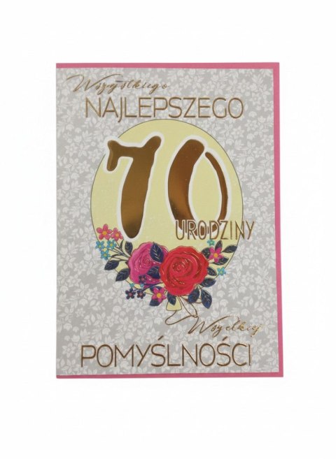 Henry Kartka składana A5 Karnet A5 70 BALON GLAMOUR Henry (5908451982485)