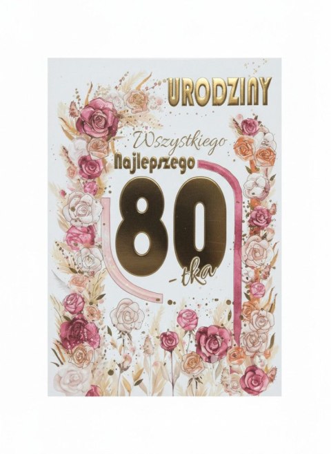 Henry Kartka składana Karnet A5 80 SUCHATKI A5 Henry (5908451982478)