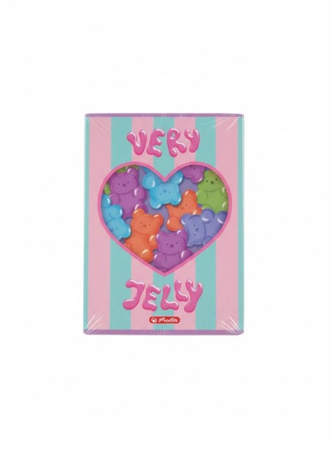 Herlitz Zeszyt Jelly A5 32k. 70g kratka Herlitz (400206378)