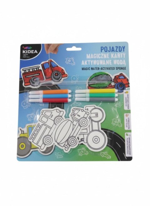 Kidea Kolorowanka FRIENDS POJAZDY Kidea (MKAWPKA)