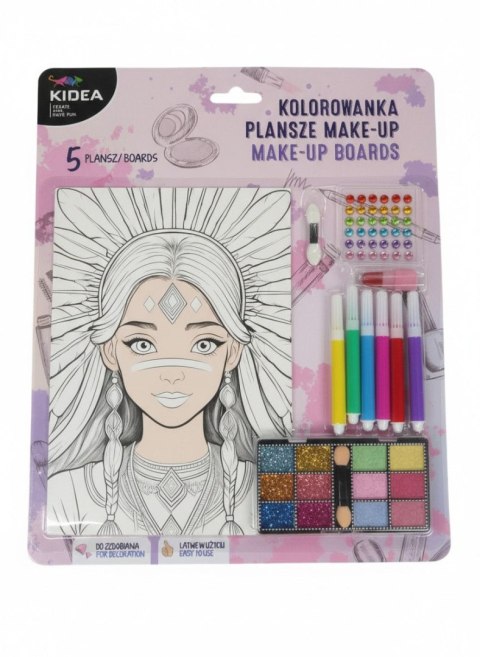 Kidea Kolorowanka MAKE-UP Kidea (KPLDMKA)